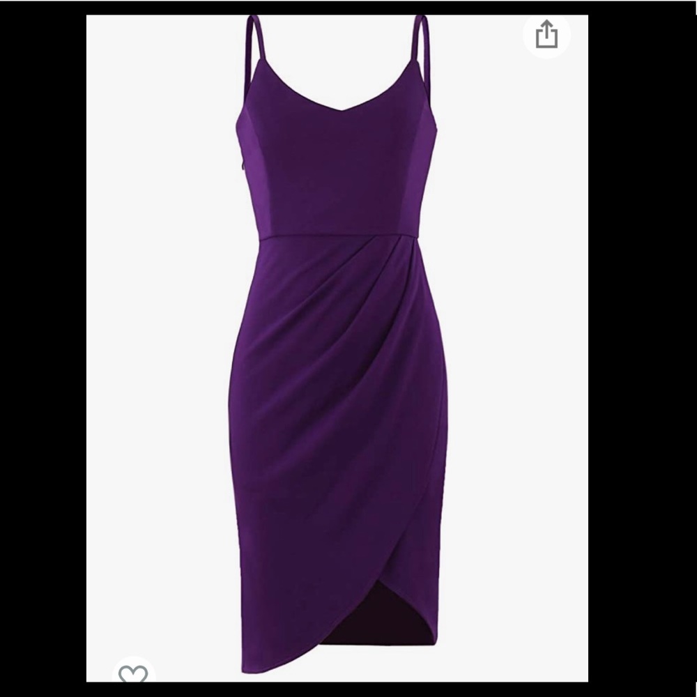 Zalalus Bodycon Asymmetrical Dress